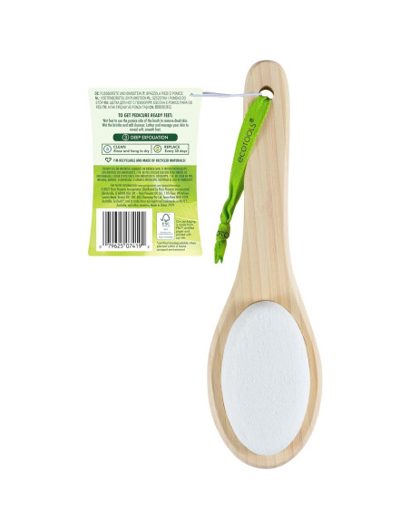 Cepillo de pies EcoTools de bambú y piedra pómez 1 cuenta