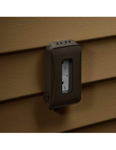 Cubierta de Enchufe Eléctrico TayMac ML500 1 Gang Bronce