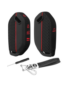 Cubierta de Llave Kia Telluride 2023-2026 QBUC Silicona 2PCS