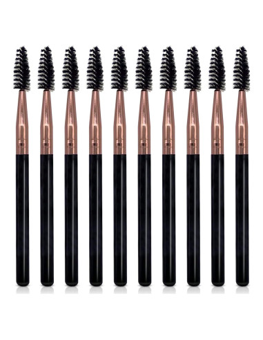 Conjunto de 10 Varitas Cepillo de Pestañas y Cejas UorPoto