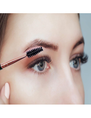 Conjunto de 10 Varitas Cepillo de Pestañas y Cejas UorPoto
