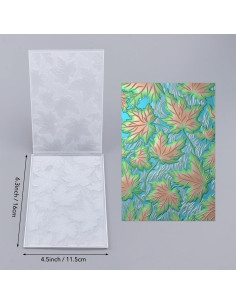Carpeta de Embossing 3D BAOFALI Otoño 16x11.5cm para Manualidades 2