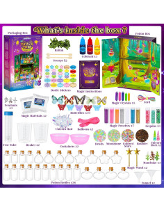 Kit de Pociones Mágicas CARTELL - 26 Botellas DIY para Niños 2