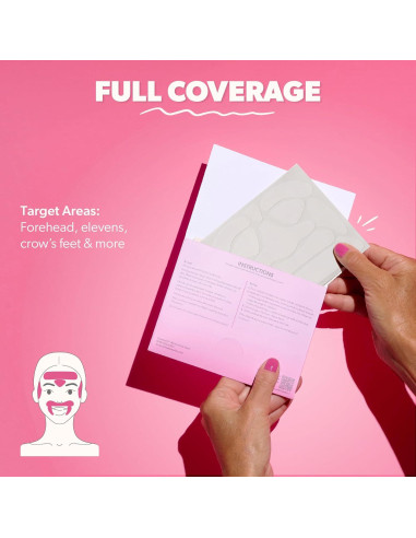 Parches Faciales Smoothies para Arrugas - Cobertura Completa 192 Piezas