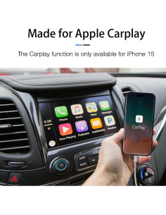 Cable Carplay USB A a USB C Cabepow 3FT - Paquete de 4 2