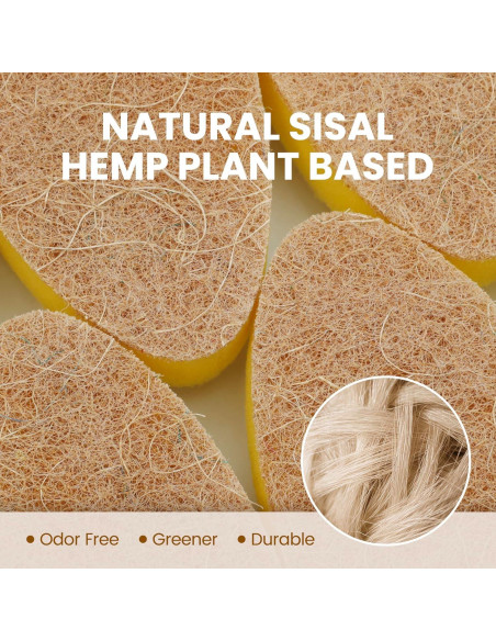 Recargas de Esponja HELIME para Varita de Platos - 6 Piezas Recargas de Esponja HELIME para Varita de Platos - 6 Piezas