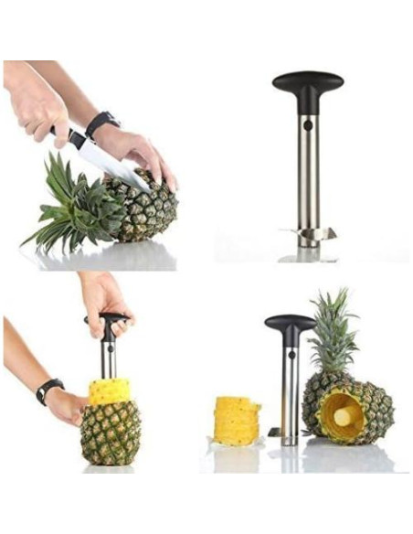Corador y Cortador de Piña OXO Acero Inoxidable 26 cm