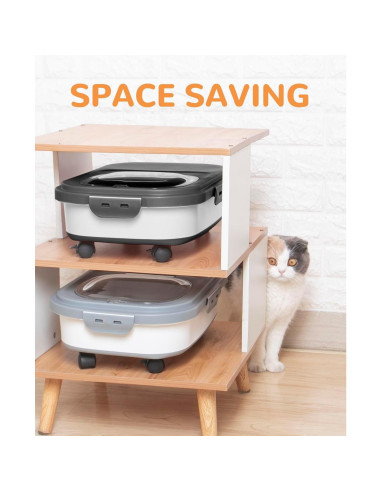 Contenedor de Almacenamiento de Comida para Perros DDMOMMY 10.43kg