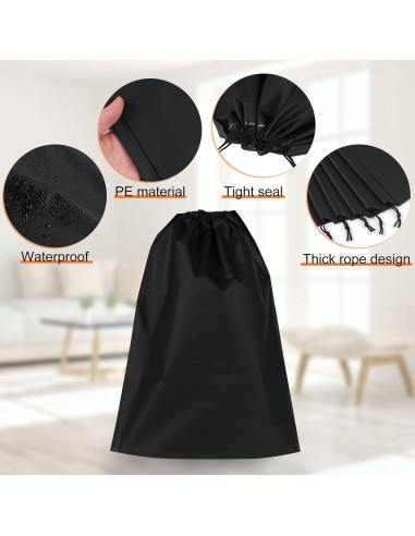 18 Bolsas para Zapatos de Viaje PE 30x40cm - Unisex