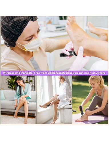 Removedor de Callos Eléctrico CYFERUY con Cabezal de Nano-Vidrio