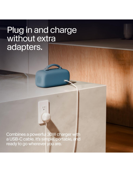 Cargador Rápido USB-C 30W Twelve South con Cable 1.22m