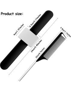 Funda Magnética para Muñeca WILLBOND con 4 Piezas - Negro 2