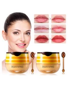 Mascarilla Labial Hidratante de Miel LSxia 2 PCS 5.5g