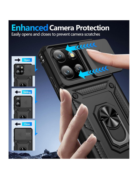 Funda Taisairu para Motorola Moto G Power 5G 2025 - Negro