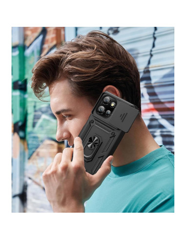 Funda Taisairu para Motorola Moto G Power 5G 2025 - Negro