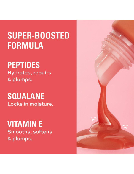 Bálsamo Labial Revolution Beauty Juicy Peptide Hielo Claro 7.93 ml