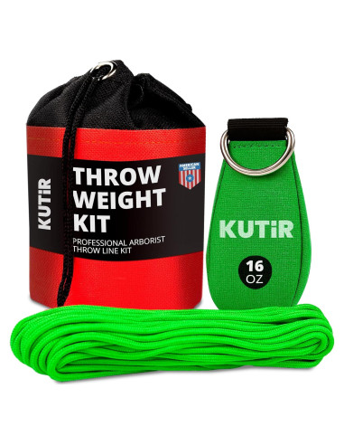 Kit de peso y línea de lanzamiento Kutir 0,45 kg 45,72 m