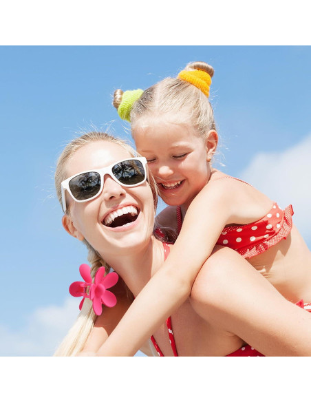 Clip de Garra de Flor vivinin 10 PCS Antideslizantes para Cabello Grueso