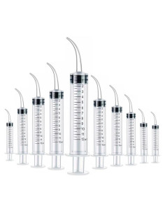 Paquete de 10 Jeringas Dentales Desechables 12ml YAMHOHO
