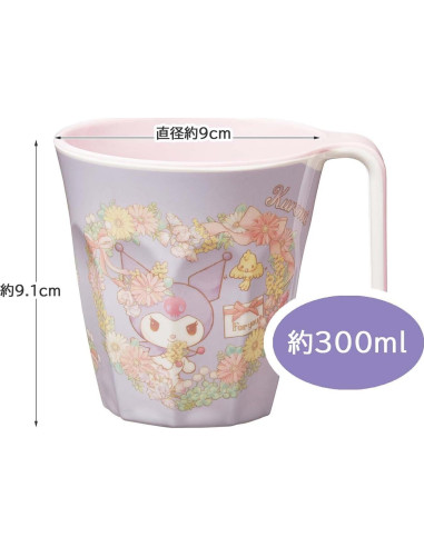 Taza de Melamina Skater MTH3-A Chromi 300 ml Sanrio