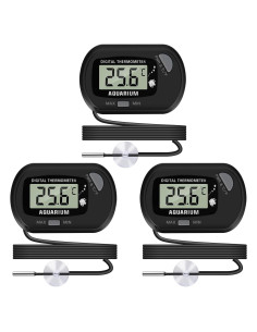 Termómetro Digital LCD para Acuario THLEVEL - 3 Unidades