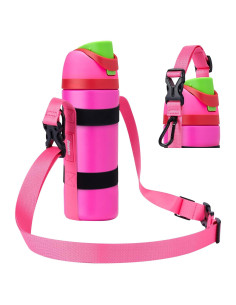 Correa de soporte para botella EasyAcc WCS, 0.35-1.13 L, antideslizante