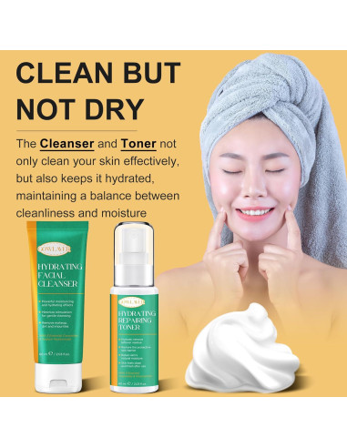 Kit Cuidado Facial GOWLAVER Antienvejecimiento 6 Piezas