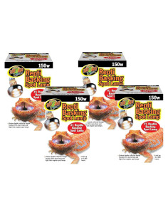 Lámparas de Spot para Reptiles Zoo Med 150W - Paquete de 4