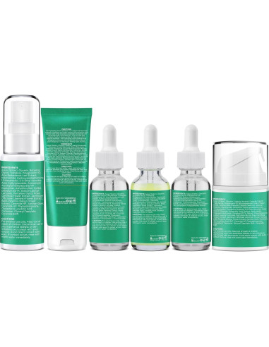 Kit Cuidado Facial GOWLAVER Antienvejecimiento 6 Piezas
