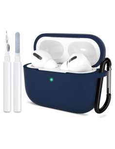 Funda de Silicona ATUAT para AirPods Pro 2 - Azul Medianoche