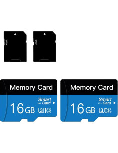 Paquete Doble de 2 Tarjetas Micro SD 16GB Teydun Clase 10 2