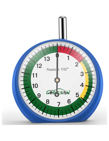GODESON Medidor de Profundidad de Banda de Rodadura 88703
