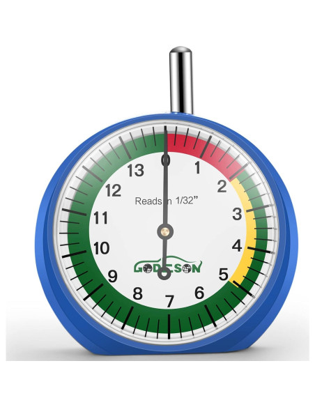 GODESON Medidor de Profundidad de Banda de Rodadura 88703