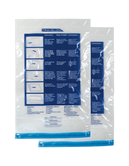 Set de 2 Bolsas de Compresión Travelon - 1 Mediana y 1 Grande