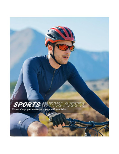 Gafas de sol polarizadas QALLY UV400 para hombres - 3 colores