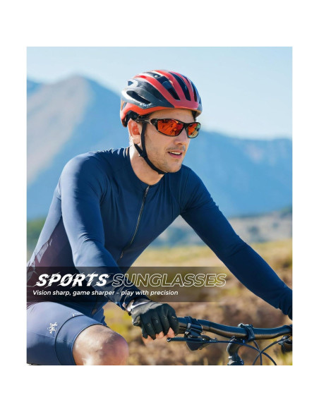 Gafas de sol polarizadas QALLY UV400 para hombres - 3 colores