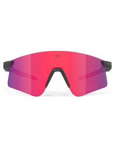 Gafas de Sol Astral X Sport Shield - Negro Mate con Lentes Rojas