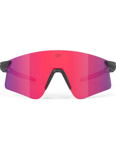Gafas de Sol Astral X Sport Shield - Negro Mate con Lentes Rojas 2