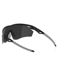 Gafas de sol deportivas polarizadas TR90 para adultos - Negro