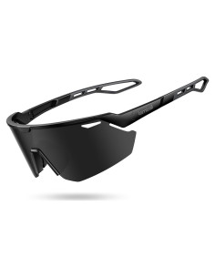 Gafas de sol deportivas Lamicall Bcpe02-bk UV400 para ciclismo