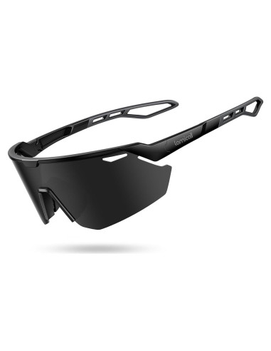 Gafas de sol deportivas Lamicall Bcpe02-bk UV400 para ciclismo