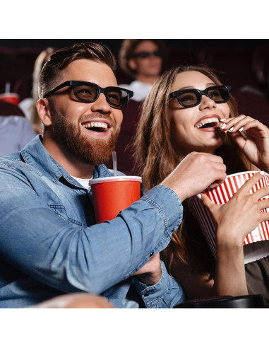 Gafas 3D Pasivas Polarizadas Cocar - Paquete de 6 Piezas