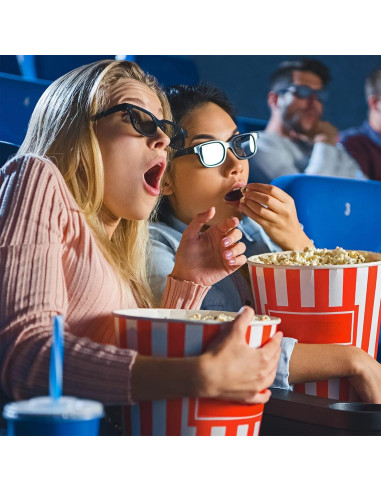 Gafas 3D Pasivas Polarizadas Cocar - Paquete de 6 Piezas