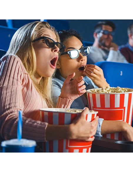 Gafas 3D Pasivas Polarizadas Cocar - Paquete de 6 Piezas