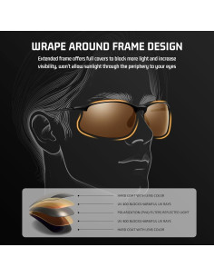 Gafas de Sol Deportivas Sungait Ultra-Ligeras Polarizadas UV400 2