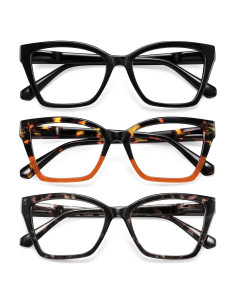 Gafas de Lectura Ojo de Gato Resjok con Bloqueo Luz Azul 3P