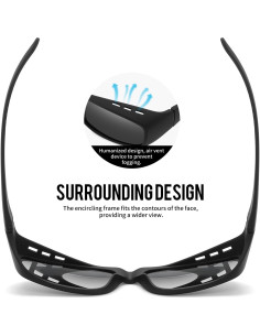 Gafas de sol polarizadas AoHeng de nylon unisex con marco TR90 2