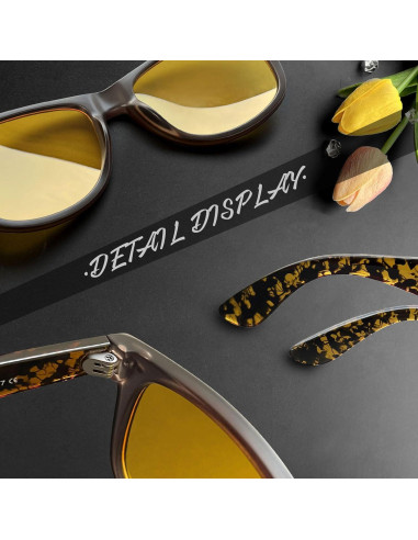 Gafas de Sol Joopin Cuadradas Polarizadas UV400 Unisex