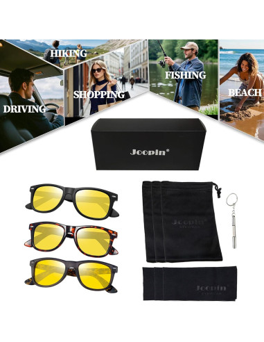 Gafas de Sol Joopin Cuadradas Polarizadas UV400 Unisex