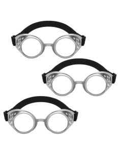 Gafas Steampunk Retro JenPen para Disfraz de Halloween - 3 Piezas